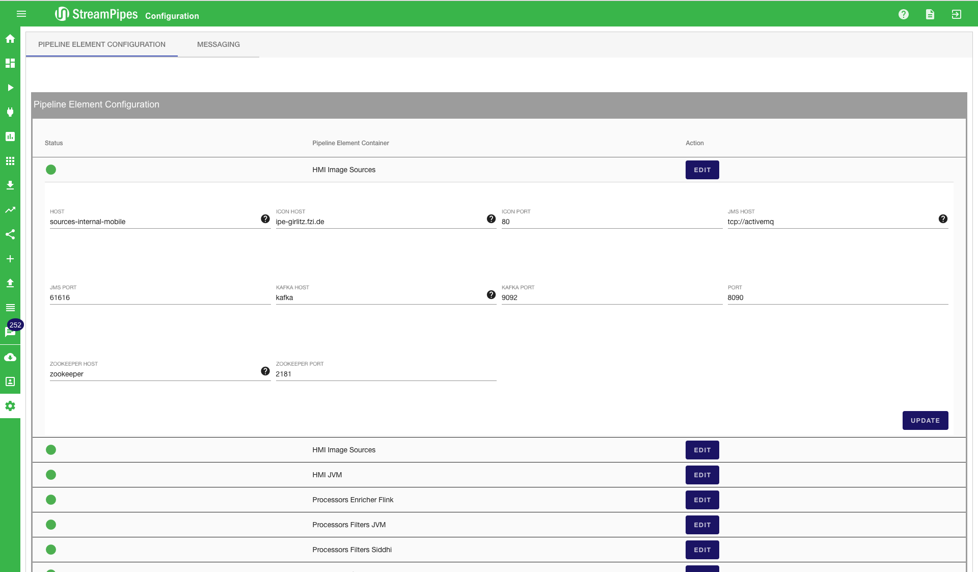 Configuration View